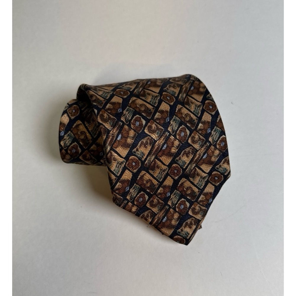 Grateful Dead J Garcia Imported Silk Textured Tie classic abstract